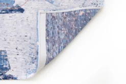 Ecorugs vloerkleed Tokyo blauw ∅ 240 cm