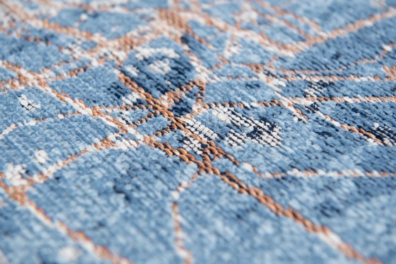 Ecorugs vloerkleed Tokyo blauw 280x390 cm
