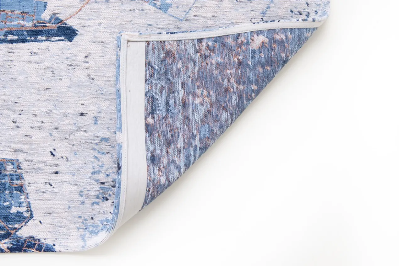 Ecorugs vloerkleed Tokyo blauw 280x390 cm