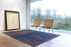 Ecorugs vloerkleed Venetian Dust blauw 170x240 cm