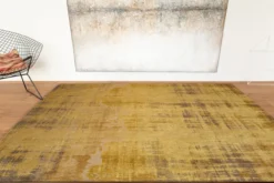 Ecorugs vloerkleed Venetian Dust goud 80x150 cm