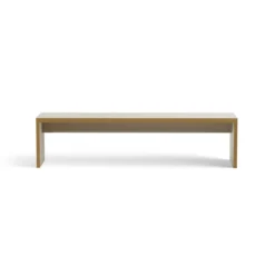 Eetkamerbank Bench 180 cm cream