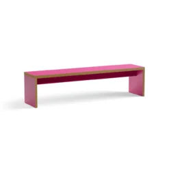 Eetkamerbank Bench 180 cm raspberry