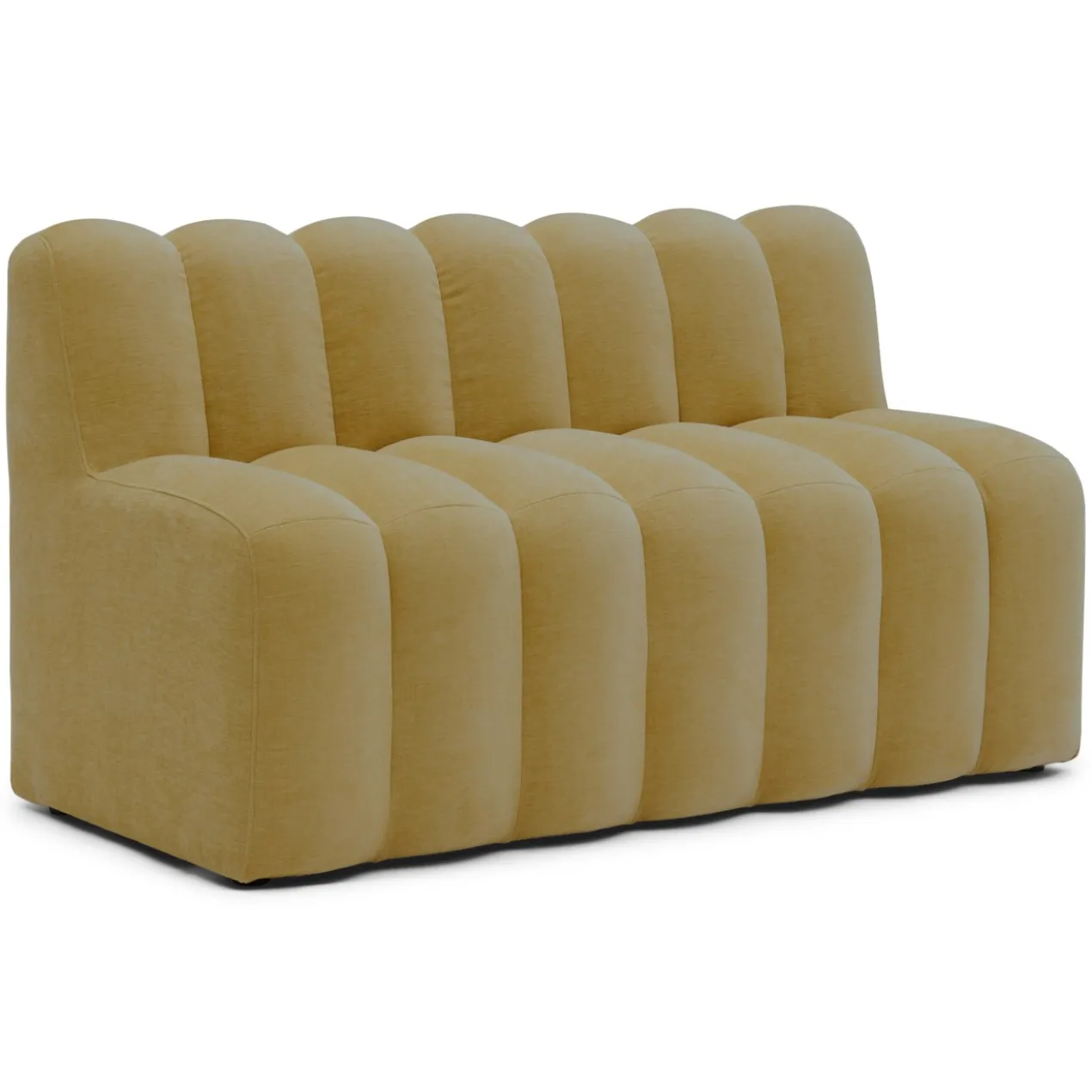 Eetkamerbank Candy met rug home brass 140 cm
