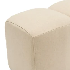 Eetkamerbank Clay facet naturel 160 cm