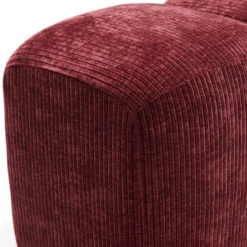 Eetkamerbank Clay racer winered 240 cm