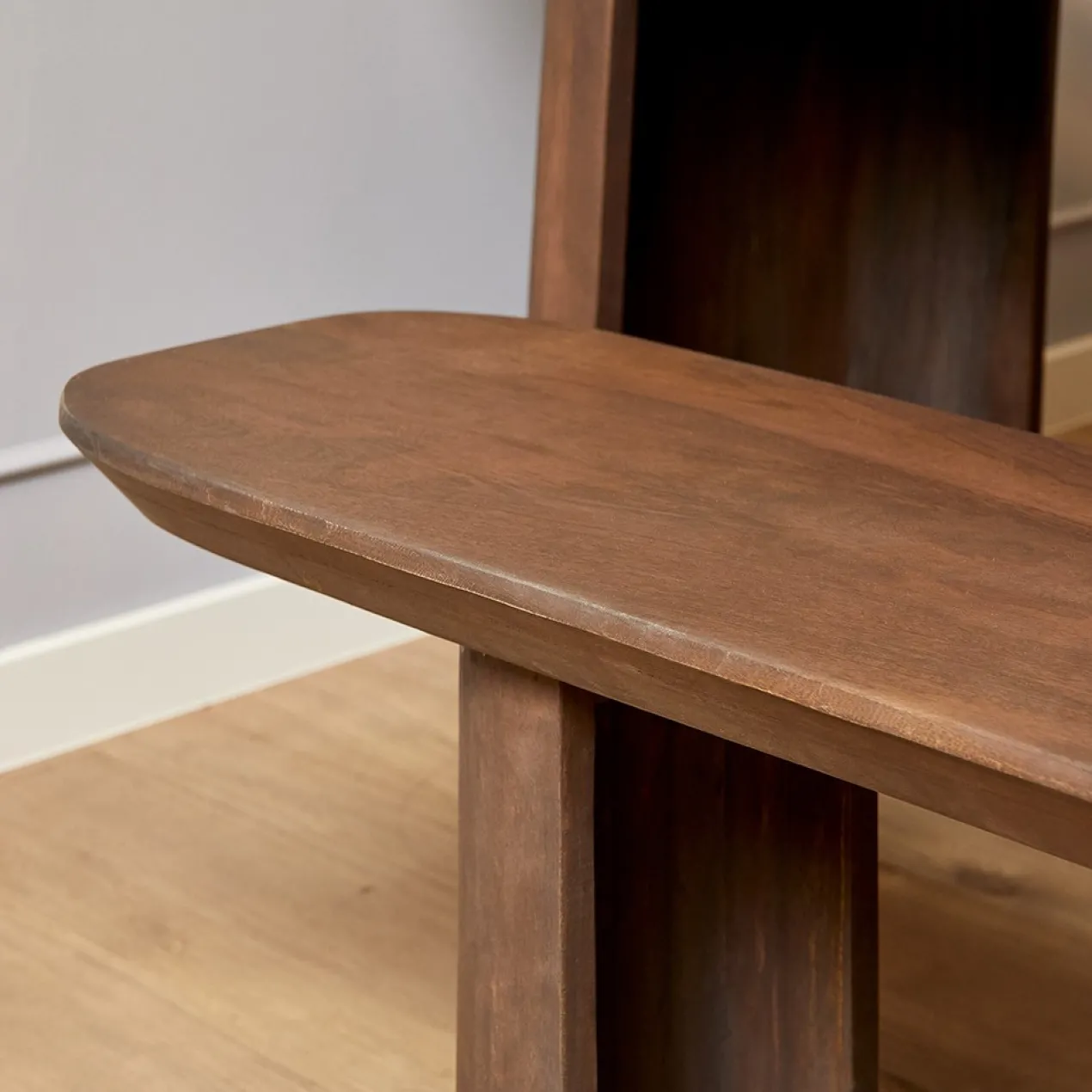 Eetkamerbank Curves 220 brown