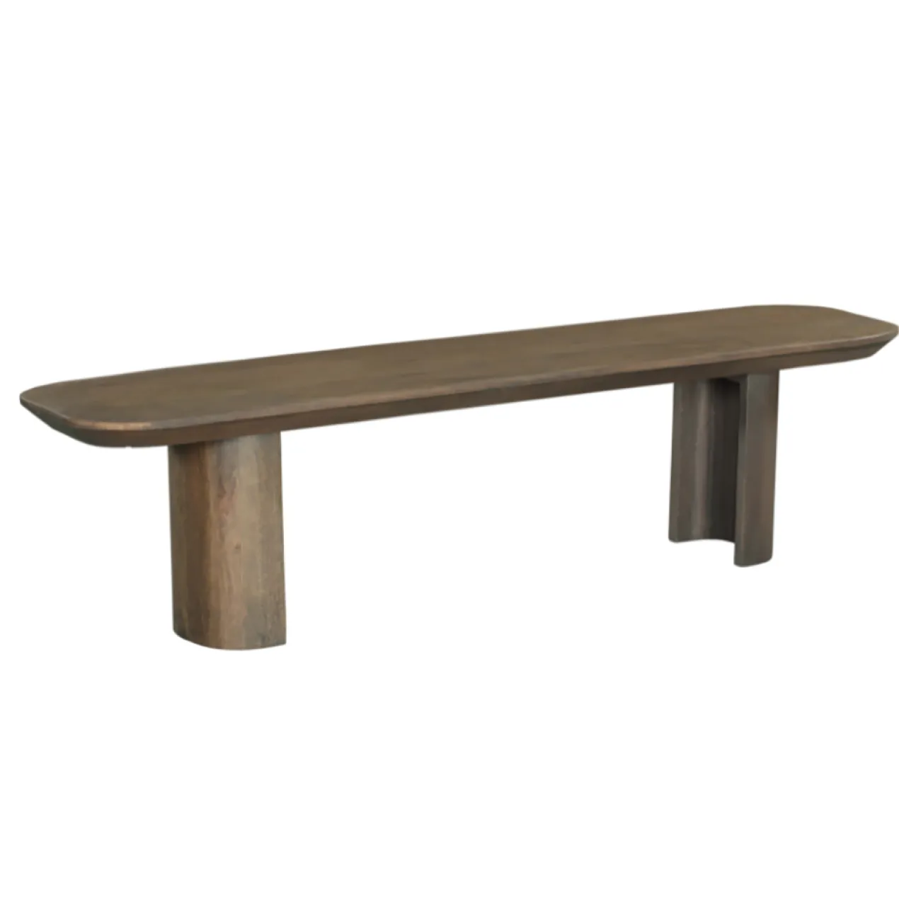 Eetkamerbank Curves 280 brown