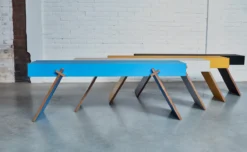 Eetkamerbank KiloKelvin 120cm Softgrey