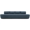 Eetkamerbank Luna be cotton blue 340 cm