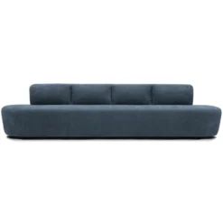 Eetkamerbank Luna be cotton blue 340 cm