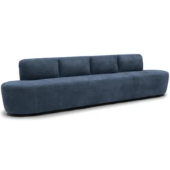 Eetkamerbank Luna be cotton blue 340 cm