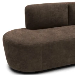 Eetkamerbank Luna be cotton brown 340 cm