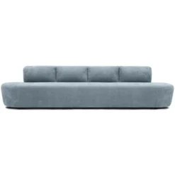 Eetkamerbank Luna be cotton denim 340 cm