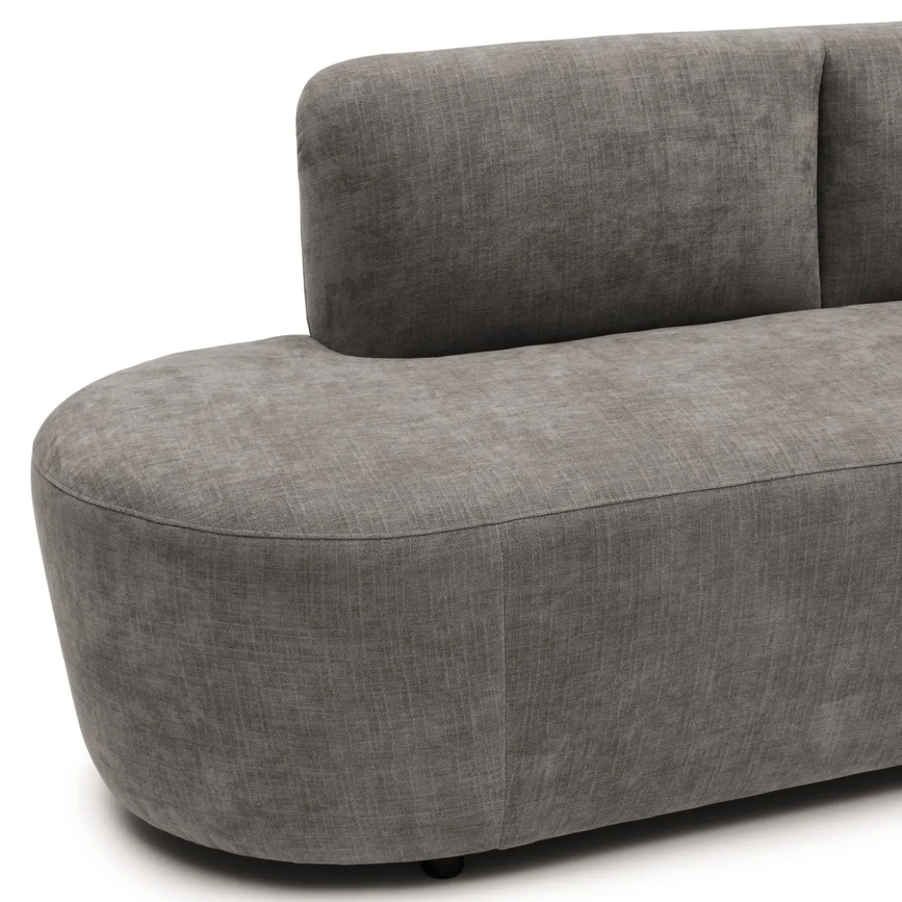 Eetkamerbank Luna be cotton grey 340 cm