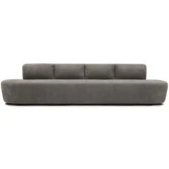 Eetkamerbank Luna be cotton grey 340 cm