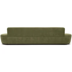 Eetkamerbank Luna be cotton green 340 cm