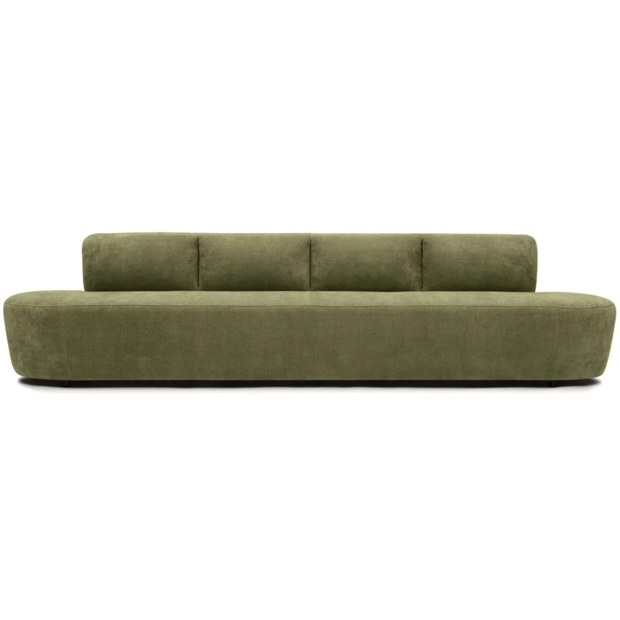 Eetkamerbank Luna be cotton green 340 cm