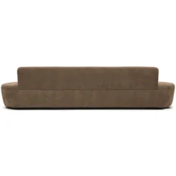 Eetkamerbank Luna be cotton light brown 340 cm