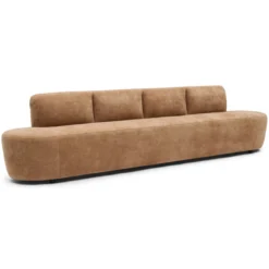 Eetkamerbank Luna be cotton ocher 340 cm