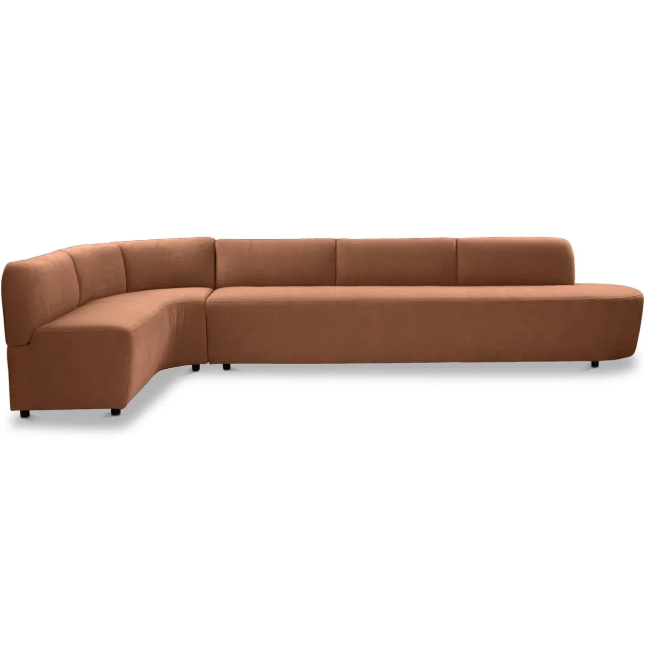 Eetkamerbank Luna hoek be cotton copper links