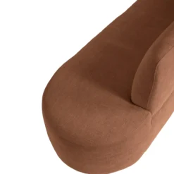 Eetkamerbank Luna hoek be cotton copper links