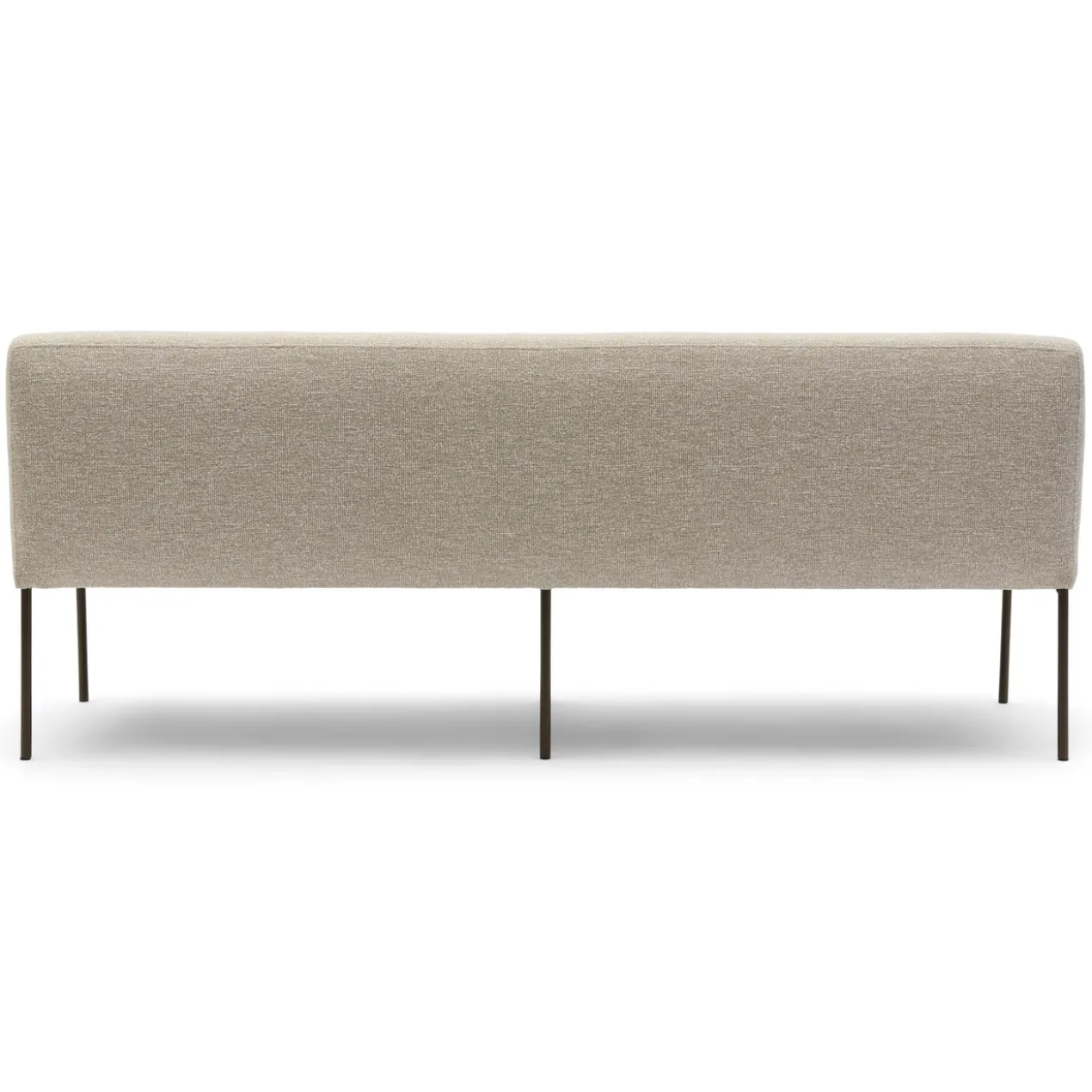 Eetkamerbank Mia lodge beige 200 cm