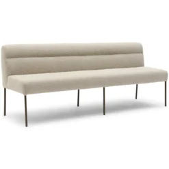 Eetkamerbank Mia lodge beige 200 cm