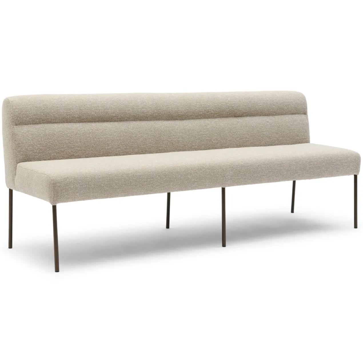 Eetkamerbank Mia lodge beige 200 cm
