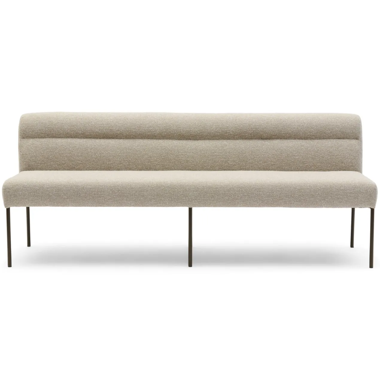 Eetkamerbank Mia lodge beige 200 cm