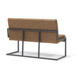 Eetkamerbank Mila cognac 135cm