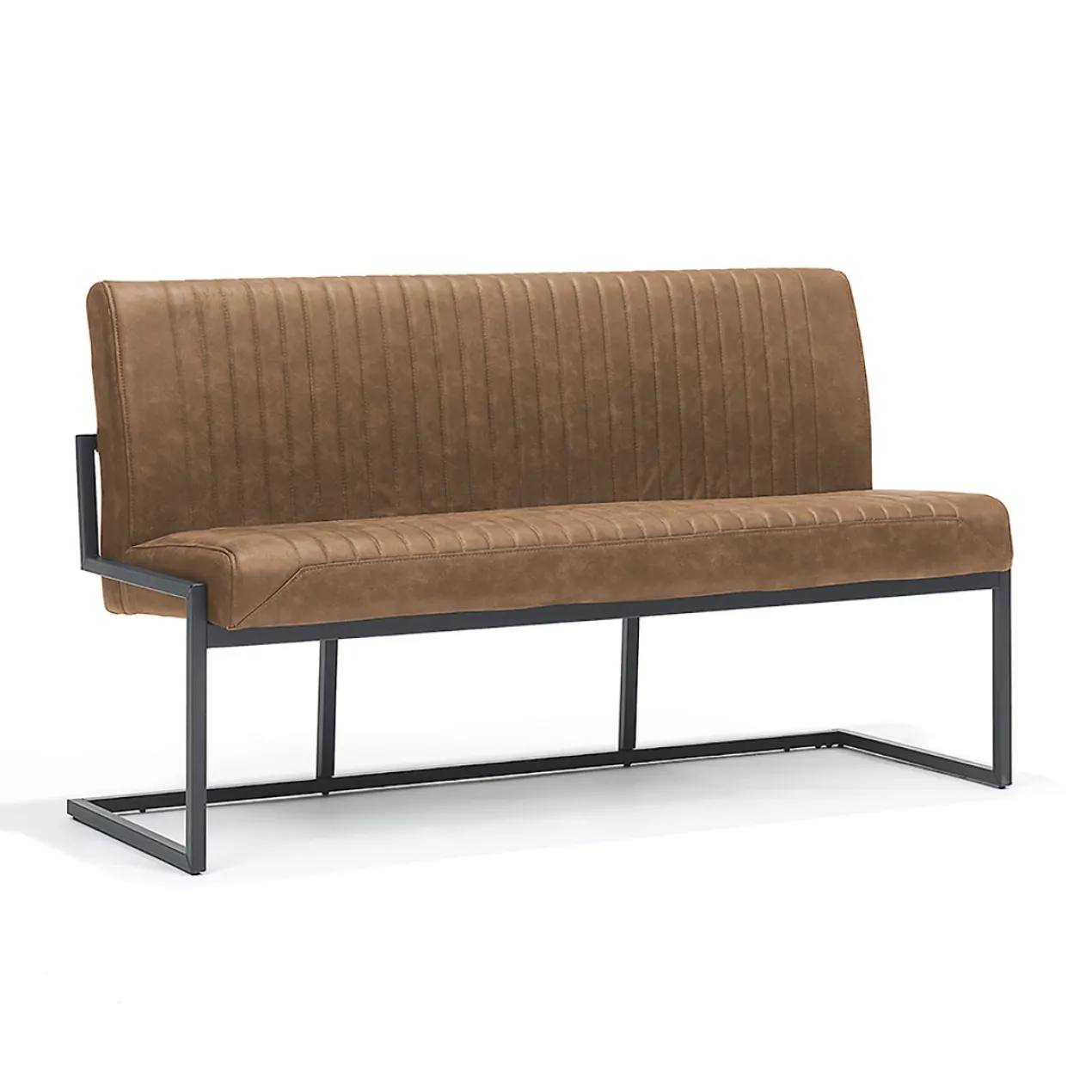 Eetkamerbank Mila cognac 155cm