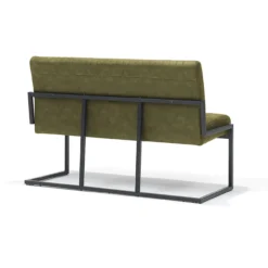 Eetkamerbank Mila mosgroen 135 cm