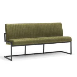 Eetkamerbank Mila mosgroen 185 cm