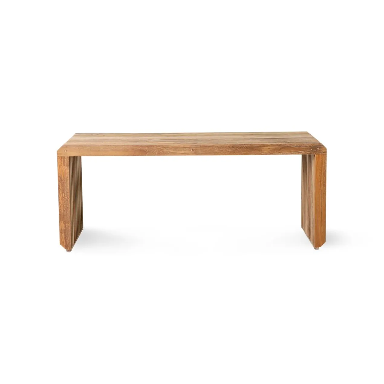 Eetkamerbank Slatted Bench teak