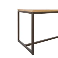 Eetkamerbank Soho Anodic bruin/eiken 194 cm