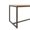 Eetkamerbank Soho Anodic bruin/eiken 234 cm