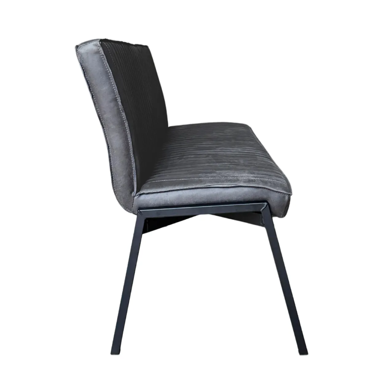 Eetkamerbank Stripes Antraciet 185 cm