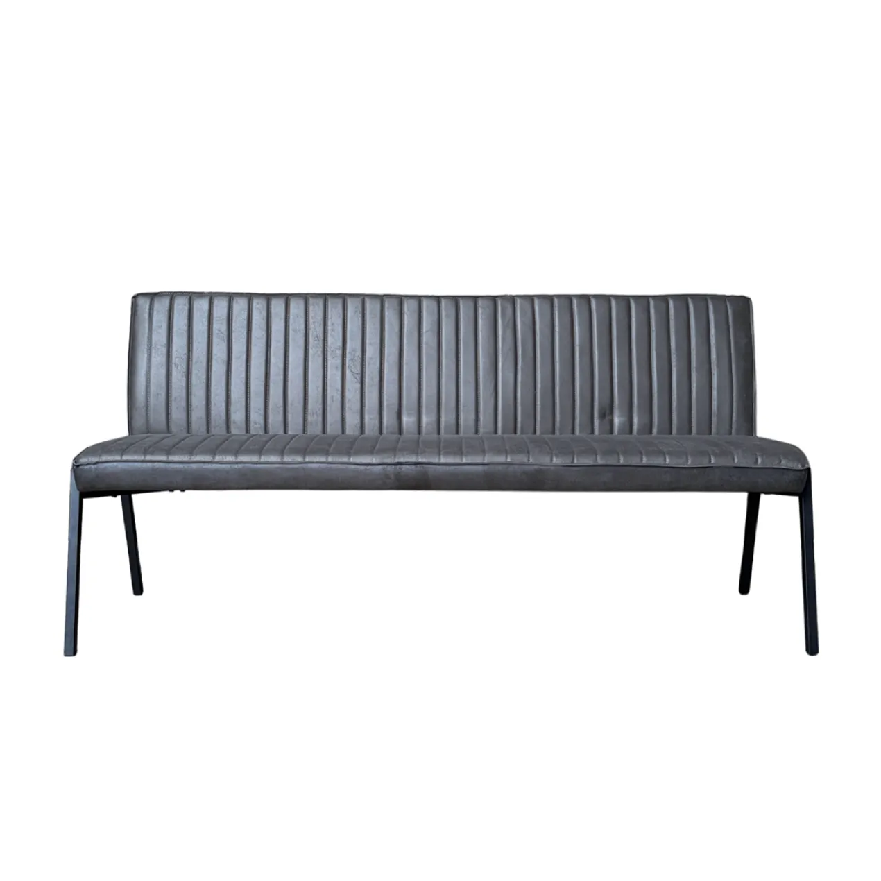 Eetkamerbank Stripes Antraciet 185 cm