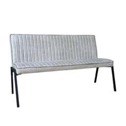 Eetkamerbank Stripes Ivoor 155 cm
