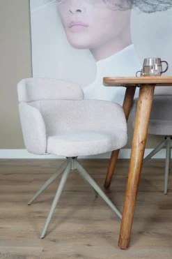 Eetkamerstoel Chase Boucle Brown
