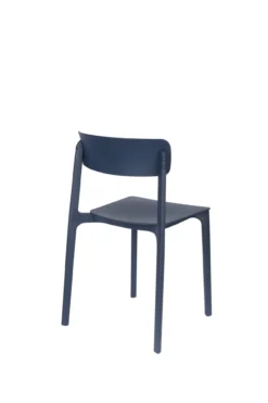 Eetkamerstoel Clive donkerblauw
