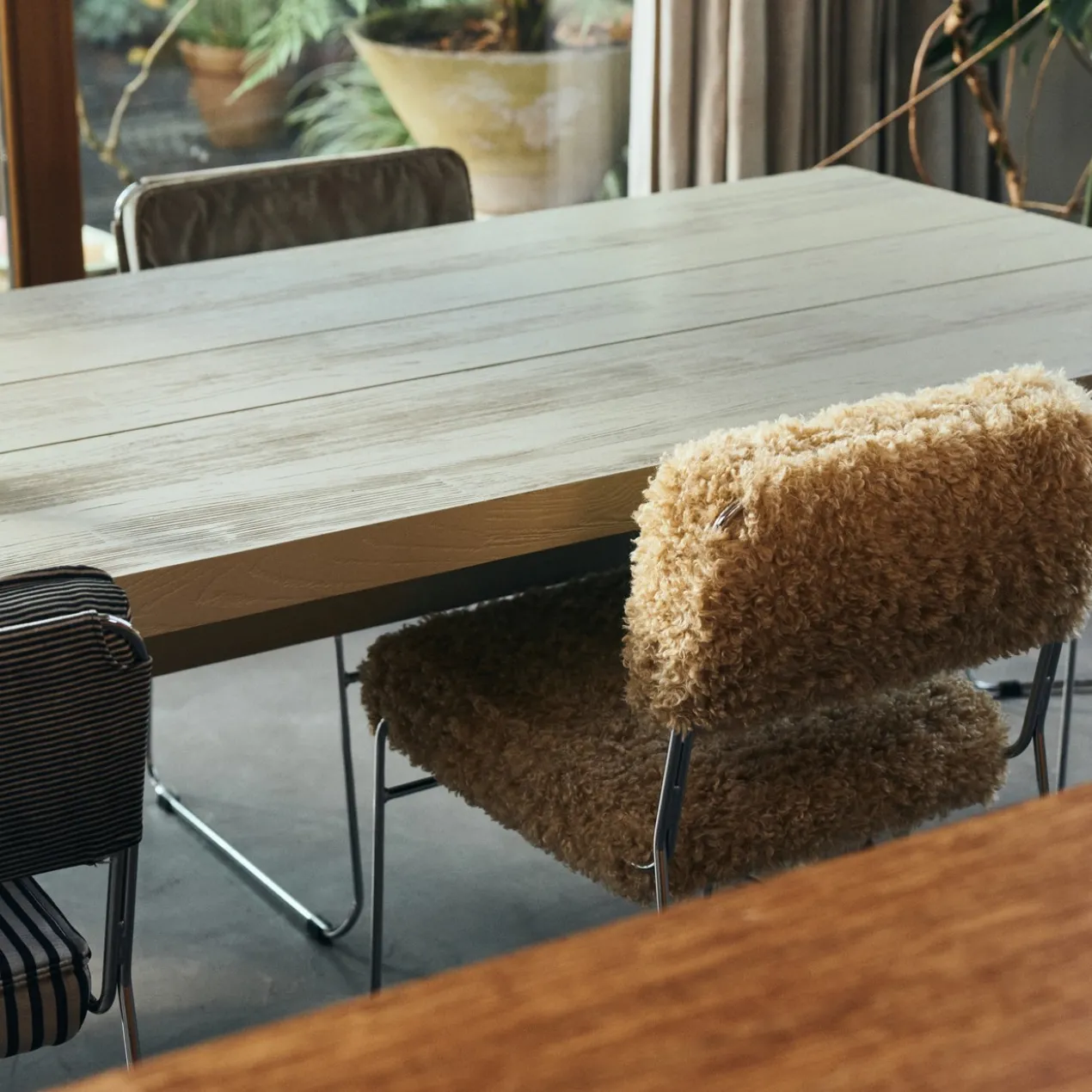 Eetkamerstoel Endless dining poodle golden