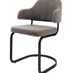 Eetkamerstoel Eros Brown boucle