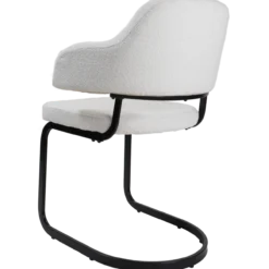 Eetkamerstoel Eros Ivory Boucle