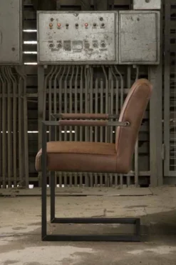 Eetkamerstoel Ferro Lichtbruin (6 stoelen)