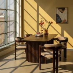 Eetkamerstoel Grace warm beige
