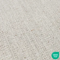 Eetkamerstoel Jasmijn beige gemêleerd - zwart onderstel