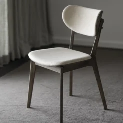 Eetkamerstoel Kato - donker eiken Beige