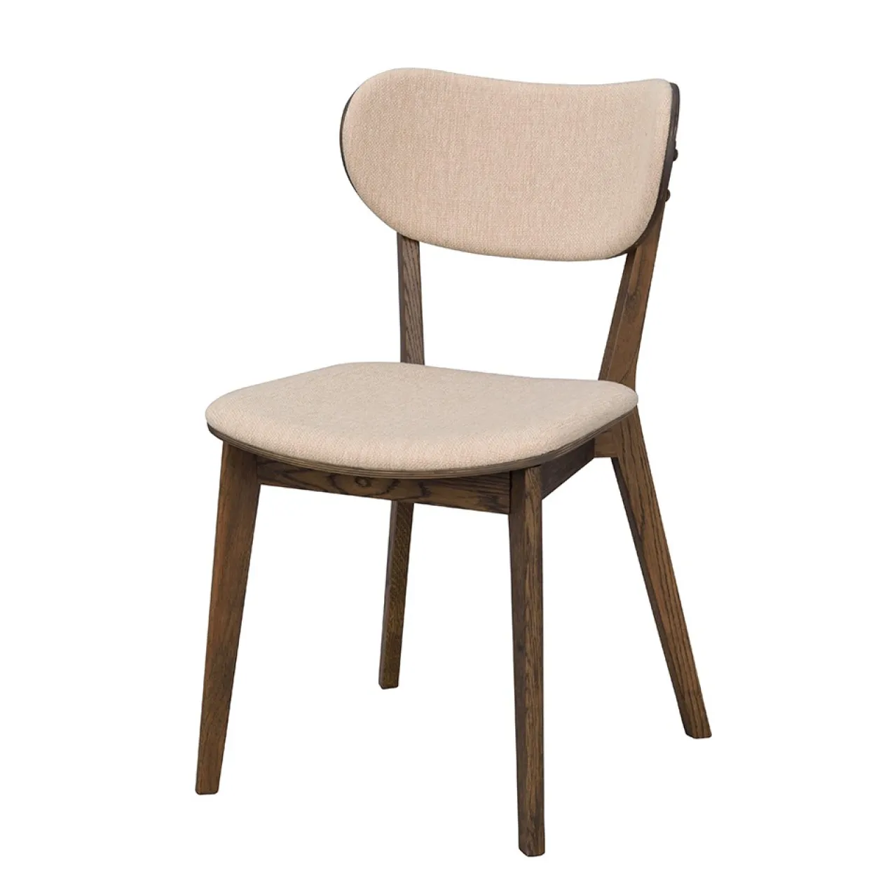 Eetkamerstoel Kato - donker eiken Beige